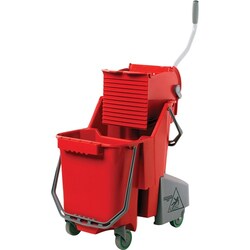 Enterprise Technology Solutions&nbsp;Unger  Combo Bucket System w/8Gal Capacity, 1/CT, Red