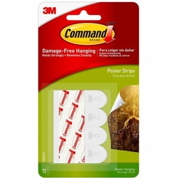 Enterprise Technology Solutions&nbsp;3M  Poster Strips, Removable Adhesive, 5/8