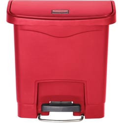 Enterprise Technology Solutions&nbsp;Rubbermaid Commercial Products  Waste Bin,Step-on Front,4 Gal,9-1/10