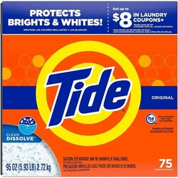 Enterprise Technology Solutions&nbsp;Procter & Gamble Commercial  Laundry Detergent,Powder,f/Regular/HE,75 Loads,95oz,WE