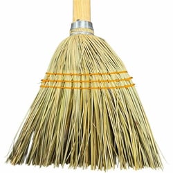 Enterprise Technology Solutions&nbsp;Genuine Joe  Lobby Broom, Corn/Fiber Bristles, 40