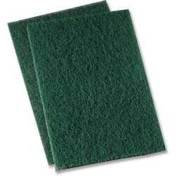 Enterprise Technology Solutions&nbsp;Genuine Joe  Scouring Pad, Heavy-duty,9.69