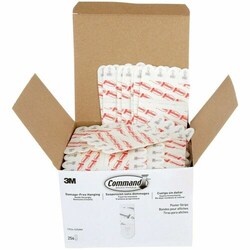 Enterprise Technology Solutions&nbsp;3M  Poster Strips, Removable, Holds Up to 1 lb per Pair, 1.63 x 2.75, White, 256/Pack