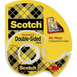 Enterprise Technology Solutions&nbsp;3M  Double-sided Tape,w/Dispenser,Permanent,1/2