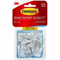 Enterprise Technology Solutions 3M Hooks Value Pack, w/Strips, Plastic,