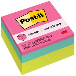 Enterprise Technology Solutions&nbsp;3M  Post-it Note Cube, Super Sticky, 3