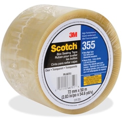 Enterprise Technology Solutions&nbsp;3M  Scotch Box-Sealing Tape 355, 1RL, Clear