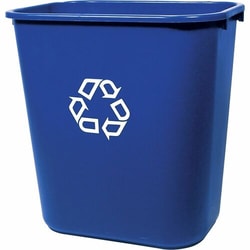 Enterprise Technology Solutions&nbsp;Rubbermaid Commercial Products  Recycling Container, 28-1/8 Quart, 14-1/2