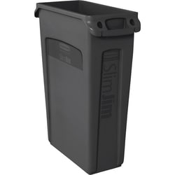 Enterprise Technology Solutions&nbsp;Rubbermaid Commercial Products  Waste Container,Slim Jim,Vented,23 Gal,22