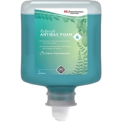 Enterprise Technology Solutions&nbsp;S.C. JOHNSON & SON, INC  Hand Soap, Antibacterial, Foam, 1 Liter, 6/CT, Green