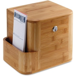 Enterprise Technology Solutions&nbsp;Safco  Bamboo Suggestion Box, 10