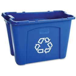 Enterprise Technology Solutions&nbsp;Rubbermaid Commercial Products  Recycling Box, 14 Gal, Stackable, 21