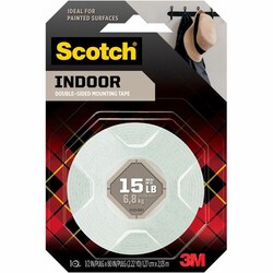 Enterprise Technology Solutions&nbsp;3M  Mounting Tape, Foam, 2 lb Cap, 1/2