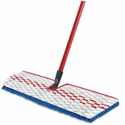 Enterprise Technology Solutions&nbsp;O-Cedar  Mop,Wet/Dry,3-in-1,w/Microfiber Pad/Handle,Red/Gray/Blue