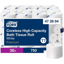 Enterprise Technology Solutions&nbsp;TORK  Bath Tissue,Coreless,2-Ply,4.75