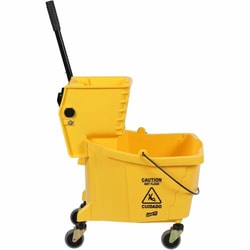 Enterprise Technology Solutions&nbsp;Genuine Joe  Bucket/Wringer Combo Sidepress, 16
