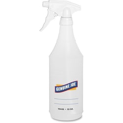 Enterprise Technology Solutions&nbsp;Genuine Joe  Plastic Spray Bottle,w/Trigger,Adjustable,32 oz.,2/PK,CL