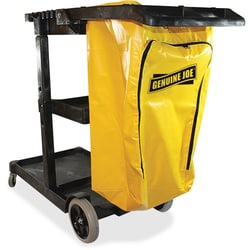 Enterprise Technology Solutions&nbsp;Genuine Joe  Janitors Cart, 20-1/2