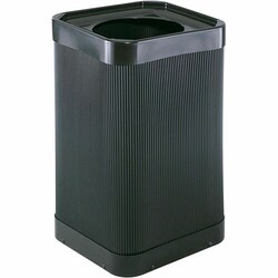 Enterprise Technology Solutions&nbsp;Safco  Waste Receptacle,W/Graphic Display Capability,18