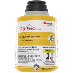 Enterprise Technology Solutions&nbsp;S.C. JOHNSON & SON, INC  Cleaner,f/Restrooms,TruShot 2.0,Conc,10oz,4/CT,Clear
