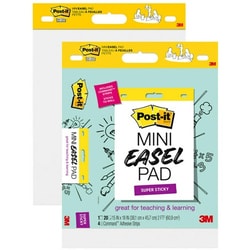 Enterprise Technology Solutions&nbsp;3M  Easel Pad,Super Sticky,20 Shts,15