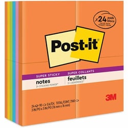 Enterprise Technology Solutions&nbsp;3M  Post-It Super Sticky Notes, Value Pk, 3