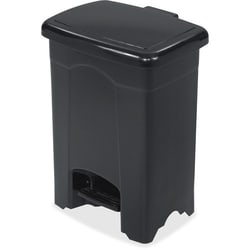 Enterprise Technology Solutions&nbsp;Safco  Plastic Receptacle,Step-On,4 Gallon,12-1/4
