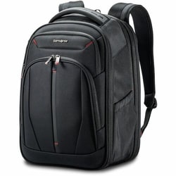 Enterprise Technology Solutions&nbsp;Samsonite  Backpack,Expandable,Ballistic Polyester,Mesh Back,BK