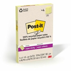 Enterprise Technology Solutions&nbsp;3M  Super Sticky Pads,Lined,4