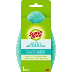 Enterprise Technology Solutions&nbsp;3M  Refill, f/Bath Scrubber, Nonscratch, Antibacterial, Blue