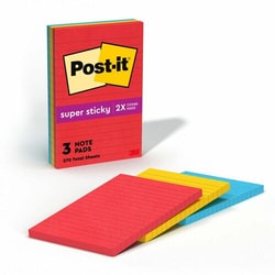 Enterprise Technology Solutions&nbsp;3M  Super Sticky Pads,Lined,90 Sh/PD,4