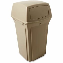 Enterprise Technology Solutions&nbsp;Rubbermaid Commercial Products  Ranger Container, 35Gal, Beige