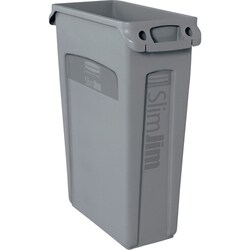 Enterprise Technology Solutions&nbsp;Rubbermaid Commercial Products  Waste Container,Slim Jim,Vented,23 Gal,22