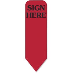 Enterprise Technology Solutions&nbsp;Redi-tag  Message Flags,Refills,Sign Here,Arrow,120/RL,6RL/BX,RD