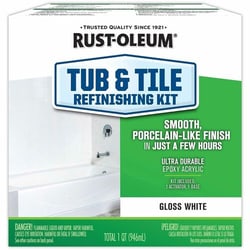 Enterprise Technology Solutions&nbsp;Rust-Oleum  RefinishingKit,f/Tubs&Tile,ScratchResistance,HighMoisture,WE