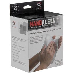 Enterprise Technology Solutions Read/Right Antibacterial Wipes, 5"Wx7"H,