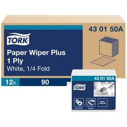 Enterprise Technology Solutions&nbsp;TORK  Wipers,1/4-Fold,1-Ply,6.5