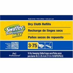 Enterprise Technology Solutions&nbsp;Procter & Gamble Commercial  Swiffer Cloth Max, Disposable, 16/BX, White