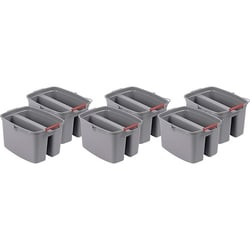 Enterprise Technology Solutions&nbsp;Rubbermaid Commercial Products  Utility Pail,Double,19-Qrt,18-1/8