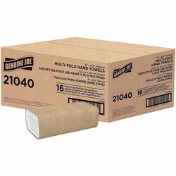 Enterprise Technology Solutions&nbsp;Genuine Joe  Multifold Towels,Z-Fold,9-2/5