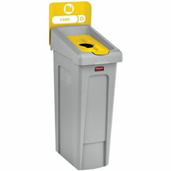 Enterprise Technology Solutions&nbsp;Rubbermaid Commercial Products  Recycling Station,f/Cans,23Gallon,12