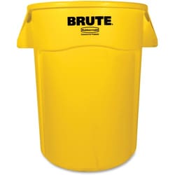 Enterprise Technology Solutions&nbsp;Rubbermaid Commercial Products  Waste Container, Brute, w/Handles, 44 Gallon, Yellow