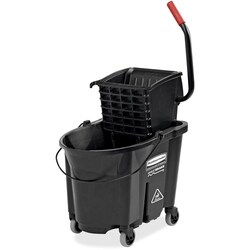Enterprise Technology Solutions&nbsp;Rubbermaid Commercial Products  Exec Series Mop Bucket Combo, 35Qt, Black