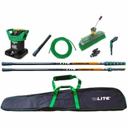 Enterprise Technology Solutions&nbsp;Unger  Cleaner Kit,f/Outdoor Glass,Deionizing,Advanced,39' Pole,GY