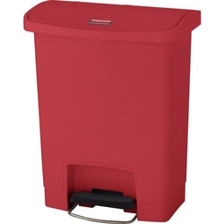 Enterprise Technology Solutions&nbsp;Rubbermaid Commercial Products  Waste Bin,Step-on Front,8 Gal,10-1/2
