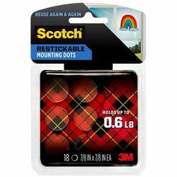 Enterprise Technology Solutions&nbsp;3M  Restickable Adhesive Dots, .88