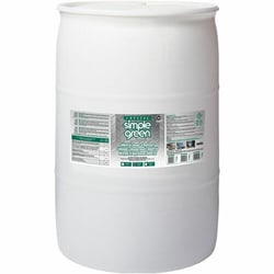 Enterprise Technology Solutions&nbsp;Simple Green  Cleaner/Degreaser,Industrial,FragranceFree,Color-Free,Concentrate,f/Grease/Oil/Grime,55Gal,Colorless