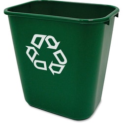 Enterprise Technology Solutions&nbsp;Rubbermaid Commercial Products  Deskside Recycling Bin, 10-1/4