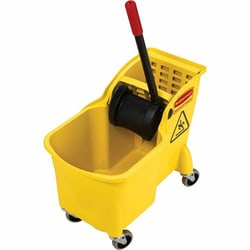 Enterprise Technology Solutions&nbsp;Rubbermaid Commercial Products  Mop Bucket Combo,Wringer,31 Qt,13-1/4