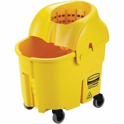 Enterprise Technology Solutions&nbsp;Rubbermaid Commercial Products  Bucket, w/Wringer, WaveBrake, 35Qrt, 16-3/4